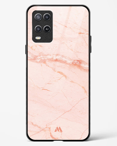 Rose Quartz on Marble Glass Case Phone Cover (Oppo)