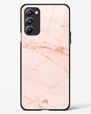 Rose Quartz on Marble Glass Case Phone Cover (Oppo)