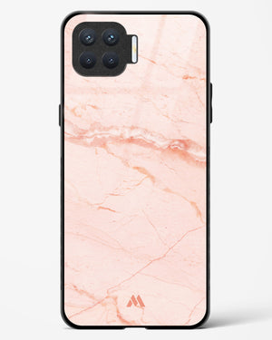 Rose Quartz on Marble Glass Case Phone Cover-(Oppo)