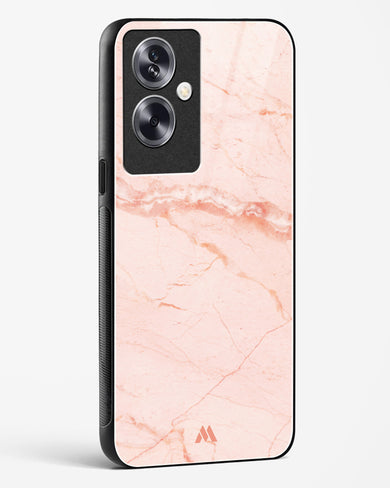 Rose Quartz on Marble Glass Case Phone Cover (Oppo)