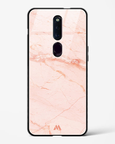 Rose Quartz on Marble Glass Case Phone Cover (Oppo)