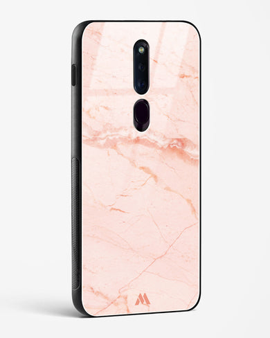 Rose Quartz on Marble Glass Case Phone Cover (Oppo)