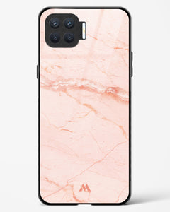 Rose Quartz on Marble Glass Case Phone Cover (Oppo)
