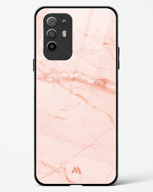 Rose Quartz on Marble Glass Case Phone Cover (Oppo)