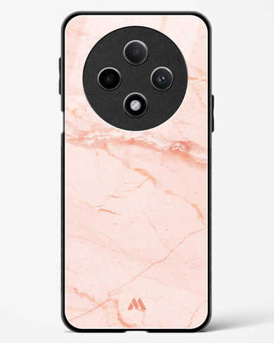 Rose Quartz on Marble Glass Case Phone Cover (Oppo)