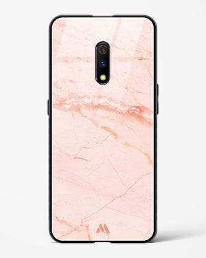 Rose Quartz on Marble Glass Case Phone Cover-(Oppo)