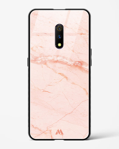 Rose Quartz on Marble Glass Case Phone Cover (Oppo)