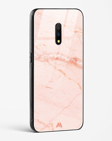 Rose Quartz on Marble Glass Case Phone Cover (Oppo)