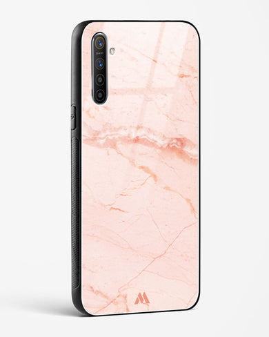 Rose Quartz on Marble Glass Case Phone Cover (Oppo)