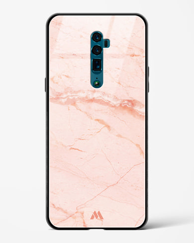 Rose Quartz on Marble Glass Case Phone Cover (Oppo)