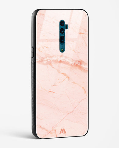 Rose Quartz on Marble Glass Case Phone Cover (Oppo)