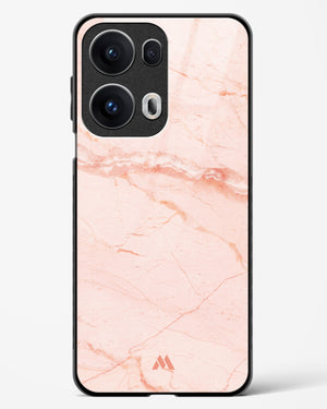 Rose Quartz on Marble Glass Case Phone Cover (Oppo)