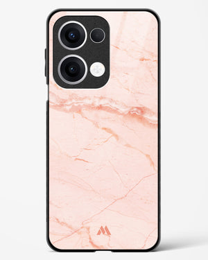 Rose Quartz on Marble Glass Case Phone Cover (Oppo)