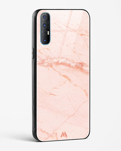 Rose Quartz on Marble Glass Case Phone Cover (Oppo)