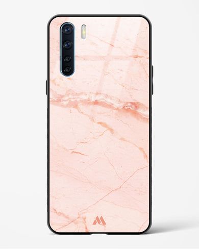 Rose Quartz on Marble Glass Case Phone Cover (Oppo)