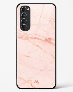 Rose Quartz on Marble Glass Case Phone Cover (Oppo)