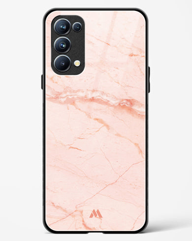 Rose Quartz on Marble Glass Case Phone Cover (Oppo)