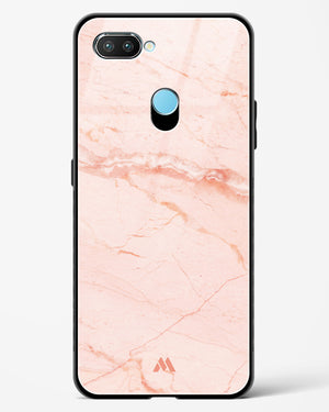 Rose Quartz on Marble Glass Case Phone Cover (Realme)