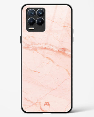 Rose Quartz on Marble Glass Case Phone Cover (Realme)