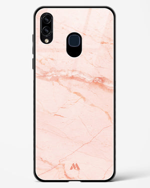 Rose Quartz on Marble Glass Case Phone Cover (Samsung)