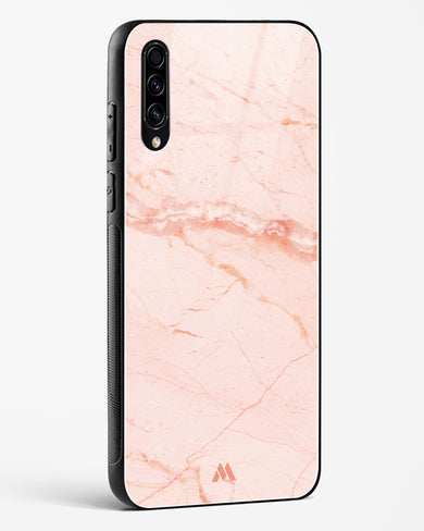 Rose Quartz on Marble Glass Case Phone Cover (Samsung)