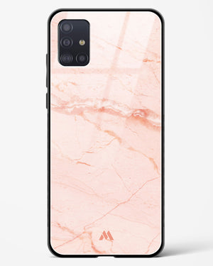 Rose Quartz on Marble Glass Case Phone Cover (Samsung)