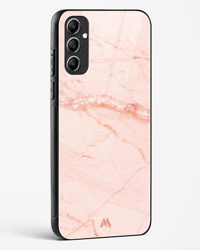 Rose Quartz on Marble Glass Case Phone Cover (Samsung)