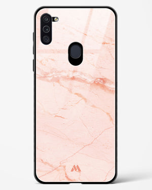 Rose Quartz on Marble Glass Case Phone Cover (Samsung)