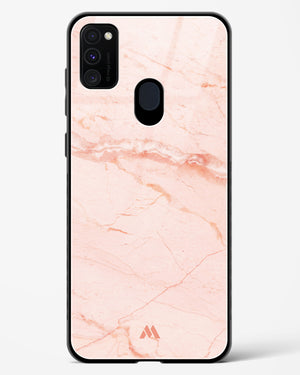 Rose Quartz on Marble Glass Case Phone Cover (Samsung)