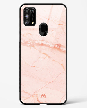 Rose Quartz on Marble Glass Case Phone Cover (Samsung)