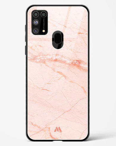 Rose Quartz on Marble Glass Case Phone Cover (Samsung)