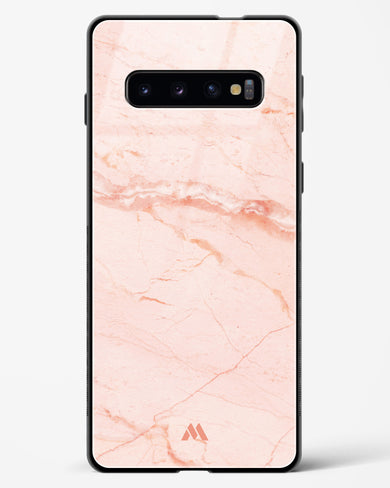 Rose Quartz on Marble Glass Case Phone Cover (Samsung)