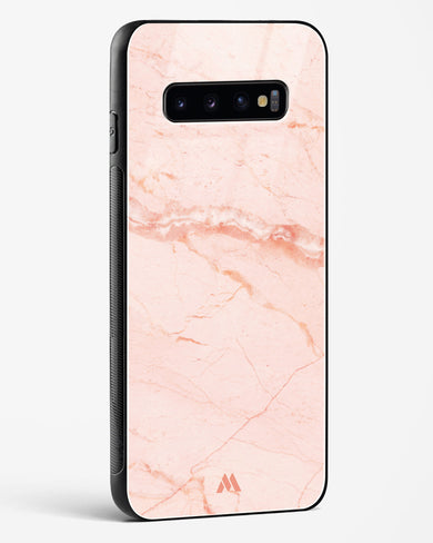 Rose Quartz on Marble Glass Case Phone Cover (Samsung)