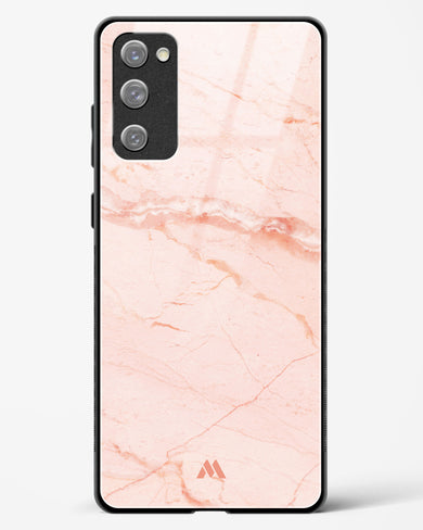 Rose Quartz on Marble Glass Case Phone Cover (Samsung)
