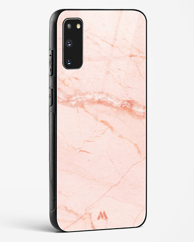 Rose Quartz on Marble Glass Case Phone Cover (Samsung)
