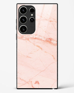 Rose Quartz on Marble Glass Case Phone Cover (Samsung)