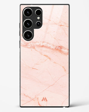 Rose Quartz on Marble Glass Case Phone Cover (Samsung)