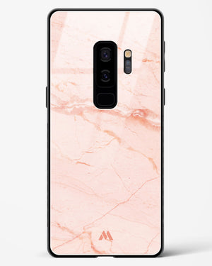 Rose Quartz on Marble Glass Case Phone Cover (Samsung)