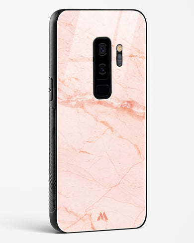 Rose Quartz on Marble Glass Case Phone Cover (Samsung)