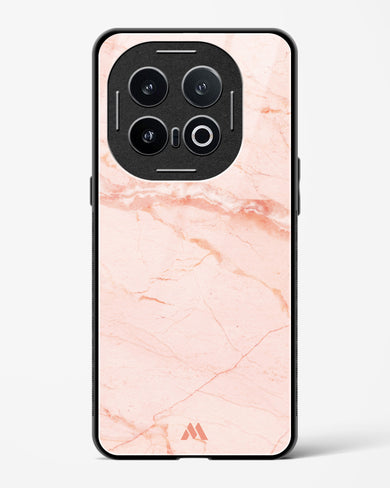 Rose Quartz on Marble Glass Case Phone Cover (Vivo)