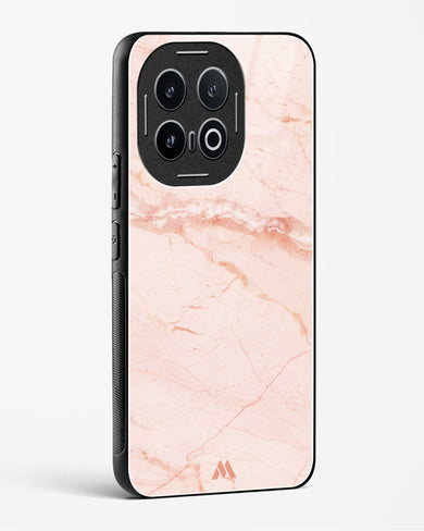 Rose Quartz on Marble Glass Case Phone Cover (Vivo)