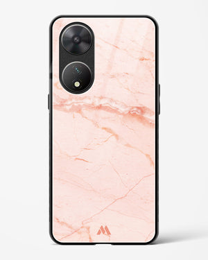 Rose Quartz on Marble Glass Case Phone Cover (Vivo)