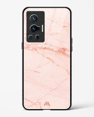 Rose Quartz on Marble Glass Case Phone Cover (Vivo)