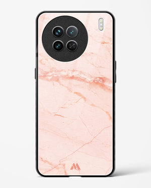 Rose Quartz on Marble Glass Case Phone Cover (Vivo)