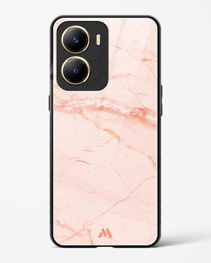 Rose Quartz on Marble Glass Case Phone Cover (Vivo)