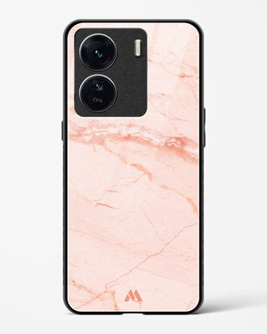 Rose Quartz on Marble Glass Case Phone Cover-(Vivo)