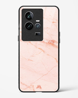 Rose Quartz on Marble Glass Case Phone Cover (Vivo)
