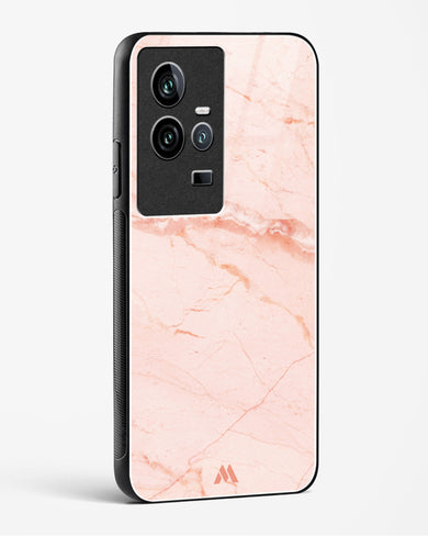 Rose Quartz on Marble Glass Case Phone Cover (Vivo)