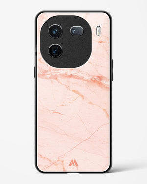 Rose Quartz on Marble Glass Case Phone Cover (Vivo)
