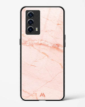 Rose Quartz on Marble Glass Case Phone Cover (Vivo)